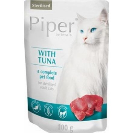 Piper 100g Steril Tonhal Macska alutaskos