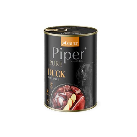 Piper Pure 400g Kacsa és Alma 65% hústartalom Kutyakonzerv