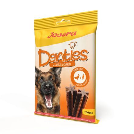 13x Josera Denties with Duck&Carrot 180g (kacsa és répa)