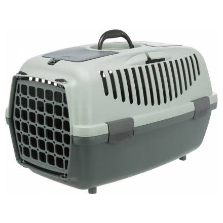 Trixie Be Eco Capri 2 szállítóbox (antracitszürke,szürkészöld) 8kg alatti kisállatok részére (37x34x55cm)