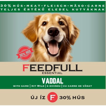 12x FEEDFULL Dog 1240g kutyakonzerv Vaddal