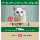 24x FEEDFULL Cat 415g macskakonzerv Vaddal