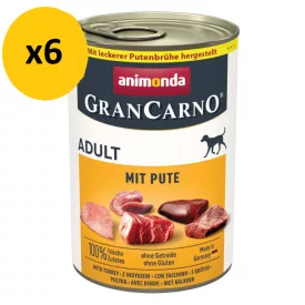 6x GranCarno 400g Pulyka