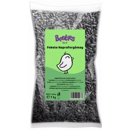 10x Besties fekete napraforgómag 1kg