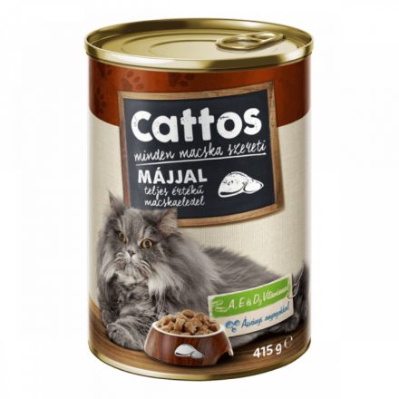 24x Cattos 415g Máj