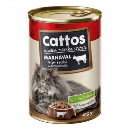 24x Cattos 415g Marha