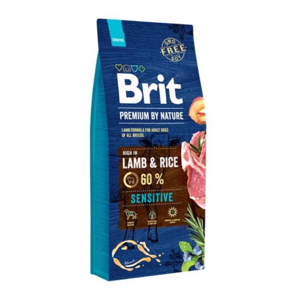 Brit Prémium Adult Lamb&Rice Sensitive 15kg