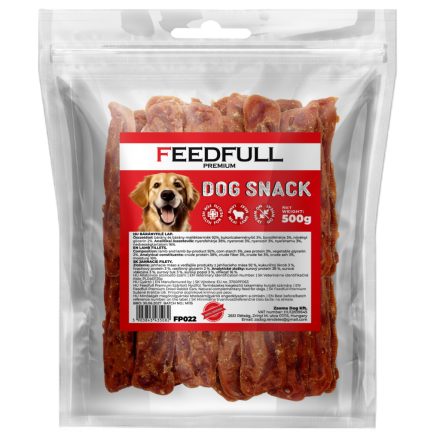 Feedfull Prémium Bárányfilé lap kutya jutalomfalat 500g (FP022)