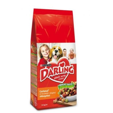 Darling 15kg Csirke +  Zöldség