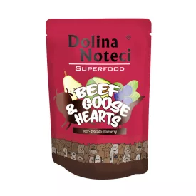   10x Dolina Noteci Premium SuperFood Dog 300g alutasak marha & libaszív