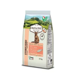 Cat&Cat 14kg Steril Lazac Száraz Macskatáp