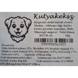 6x Feedfull Marhás Zöldséges Lágy Karika 1kg