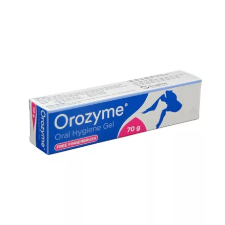 Orozyme szájhigiéniás gél es kefe 70g