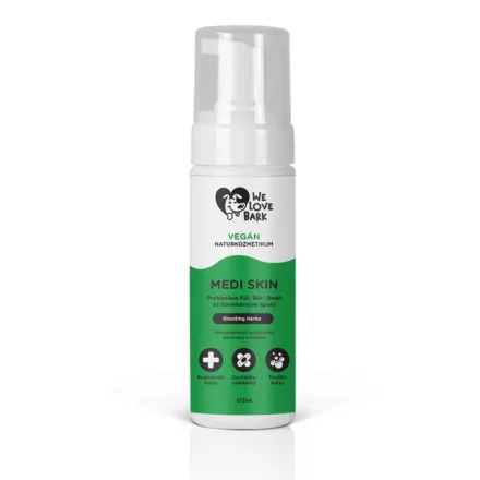We Love Bark Medi Skin Gyógyhatású Fül-Bőr-Redő és Szemkörnyék ápoló hab 175ml