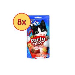 8x Félix Party Mix 60g Grill Marha + Csirke + Lazac