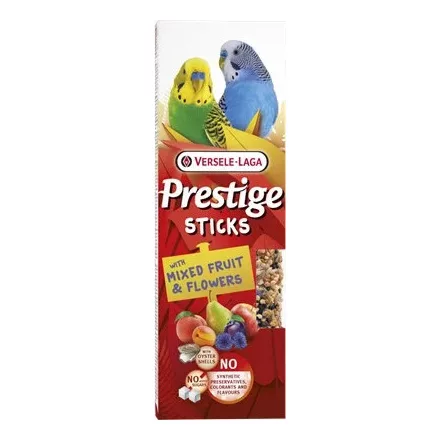 Versele-Laga Prestige Sticks Small Paraket Gyümölcs és Virág 60g (2db)