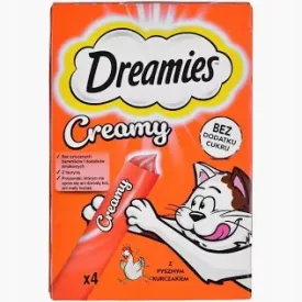 11x Dreamies Creamy Csirke 4x10g