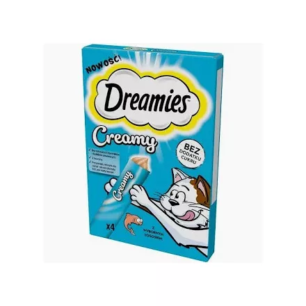 Dreamies Creamy Lazac 4x10g
