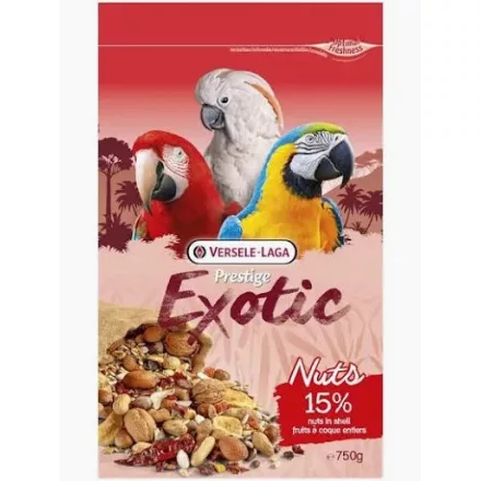 Versele Prestige Premium Parrots Exotic Nuts Mix 750g