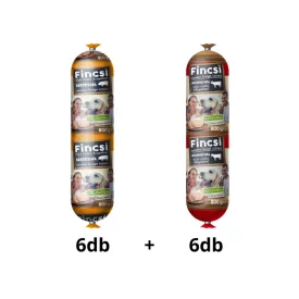 12x Fincsi Szalámi Marha és Sertés 6-6db 800g