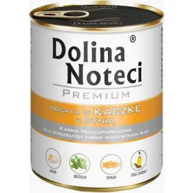 12x Dolina Noteci Premium 800g Kacsa Kutyakonzerv