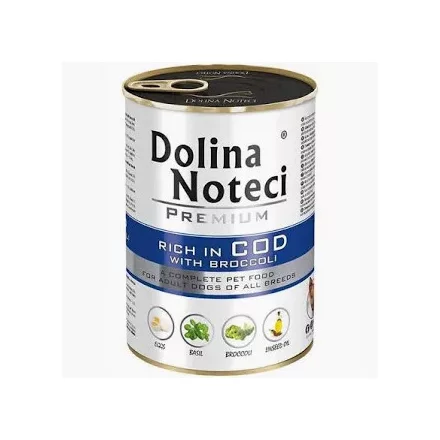 12x Dolina Noteci Premium 800g Tőkehal Kutyakonzerv