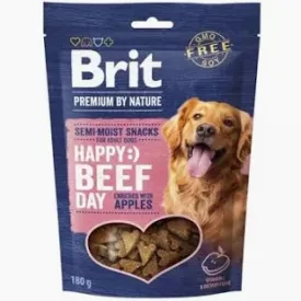   Brit Premium Nature Dog Semi-Moist Snacks Marha és Alma 180g
