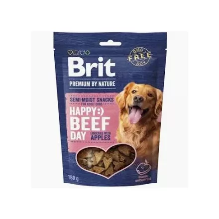 Brit Premium Nature Dog Semi-Moist Snacks Marha és Alma 180g
