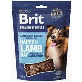   Brit Premium Nature Dog Semi-Moist Snacks Bárány és Homoktövis 180g