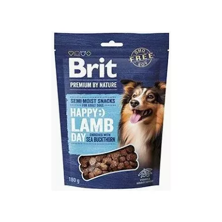 Brit Premium Nature Dog Semi-Moist Snacks Bárány és Homoktövis 180g