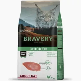 Bravery Cat 7kg Adult Chicken száraz macskatáp