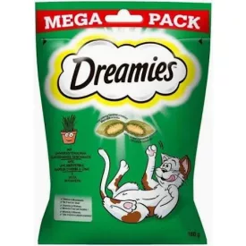   Dreamies jutalomfalat macskák számára Mega Pack 180g Macskamentával