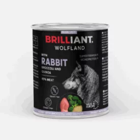 Brilliant Wolfland Nyúl, Brokkoli és Quinoa 800g