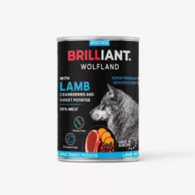   Brilliant Wolfland Bárárny, Vörösáfonya és Édesburgonya 400g