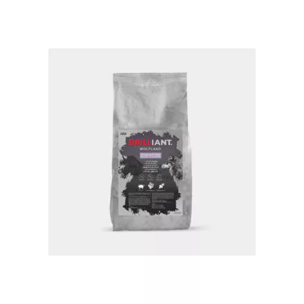 Brilliant Wolfland Medium Adult Sertés és Rizs 20kg