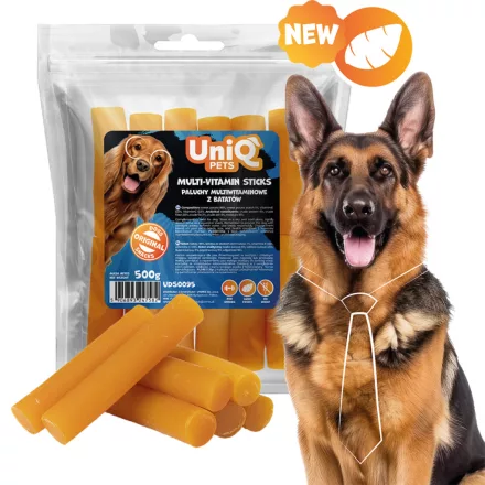 UNIQ PETS KUTYASNACK ZÖLDSÉG ÉS TENGER GYÜMÖLCSEI 500g multivitamin rudak (UDS0095)