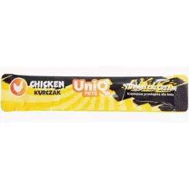   UNIQ PETS MACSKA Jutalomfalat ÍZLETES KRÉMMEL 15g csirke ízű (UCS2001)