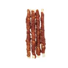 UNIQ PETS KUTYASNACK NYERSBŐR 320g kacsahúsos wrap nyersbőr rudakkal 28cm (UDS0019)
