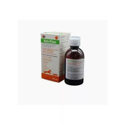 VET-FLEX Folyékony ízület- és porcerősítő kutyák és macskák számára 200ml
