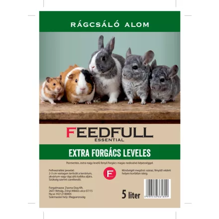 Feedfull Essential Leveles extra forgács 5l / 