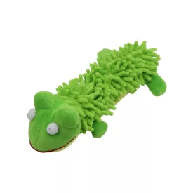   UNIQ PETS Plüss Kutyajáték, Zörgő Béka sípolóval 24,5x12cm (UDT0214-F)