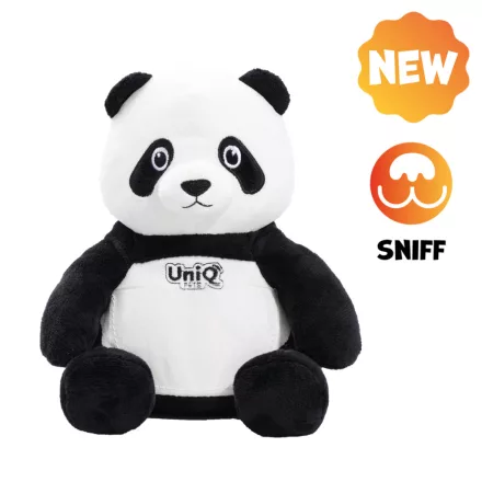 UNIQ PETS Plüss Kutyajáték – Óriáspanda, sípolóval 23,3x19,3cm (UDT0287)