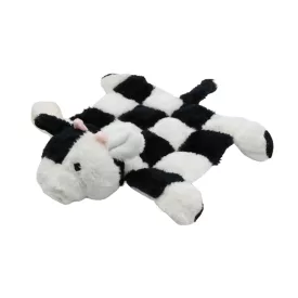   UNIQ PETS plüss kutyajáték  – sípolós tehén, 39x32 cm (UDT0207-D)
