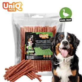   UNIQ PETS KUTYASNACK Puha Kacsa és rizs rudacskák 500g (UDS0080)