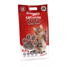   SNAPPY CAT TOFU Biológiailag Lebomló Macskaalom Active  2,5kg (SNCL0001)