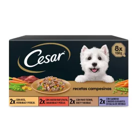 Cesar Guiso Campestre Szószós Kutyaeledel 8x150g