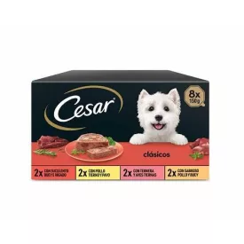 Cesar Tarrina Clasica Pástétom Kutyaeledel 8x150g