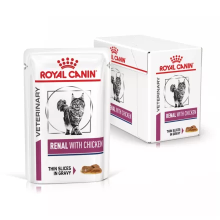 Royal Canin VHN Cat Renal Chicken - csirkehússal 12x85g