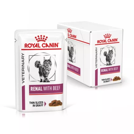 Royal Canin VHN Cat Renal - marhahússal 12x85g