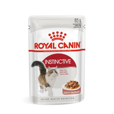 ROYAL CANIN INSTINCTIVE GRAVY - felnőtt macska szószos nedves táp  (12*85g)
